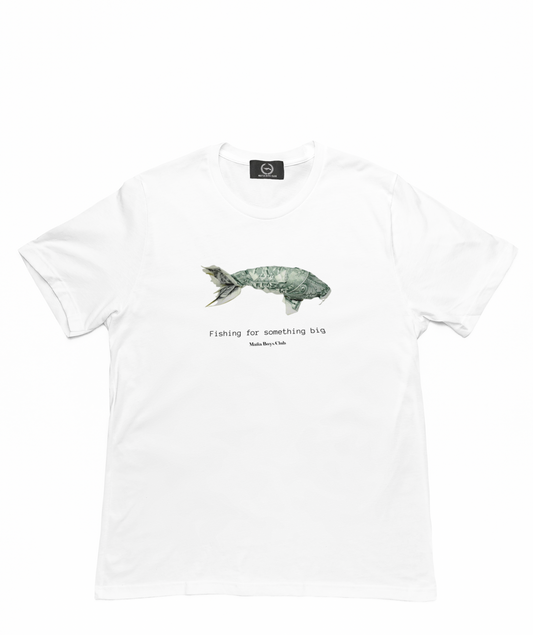 CAMISETA FISHING BLANCA