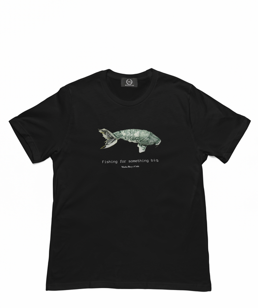 CAMISETA FISHING NEGRA